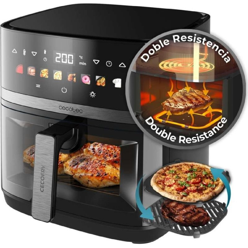 Cecotec Cecofry&Grill Duoheat 8000 - Imagen 2