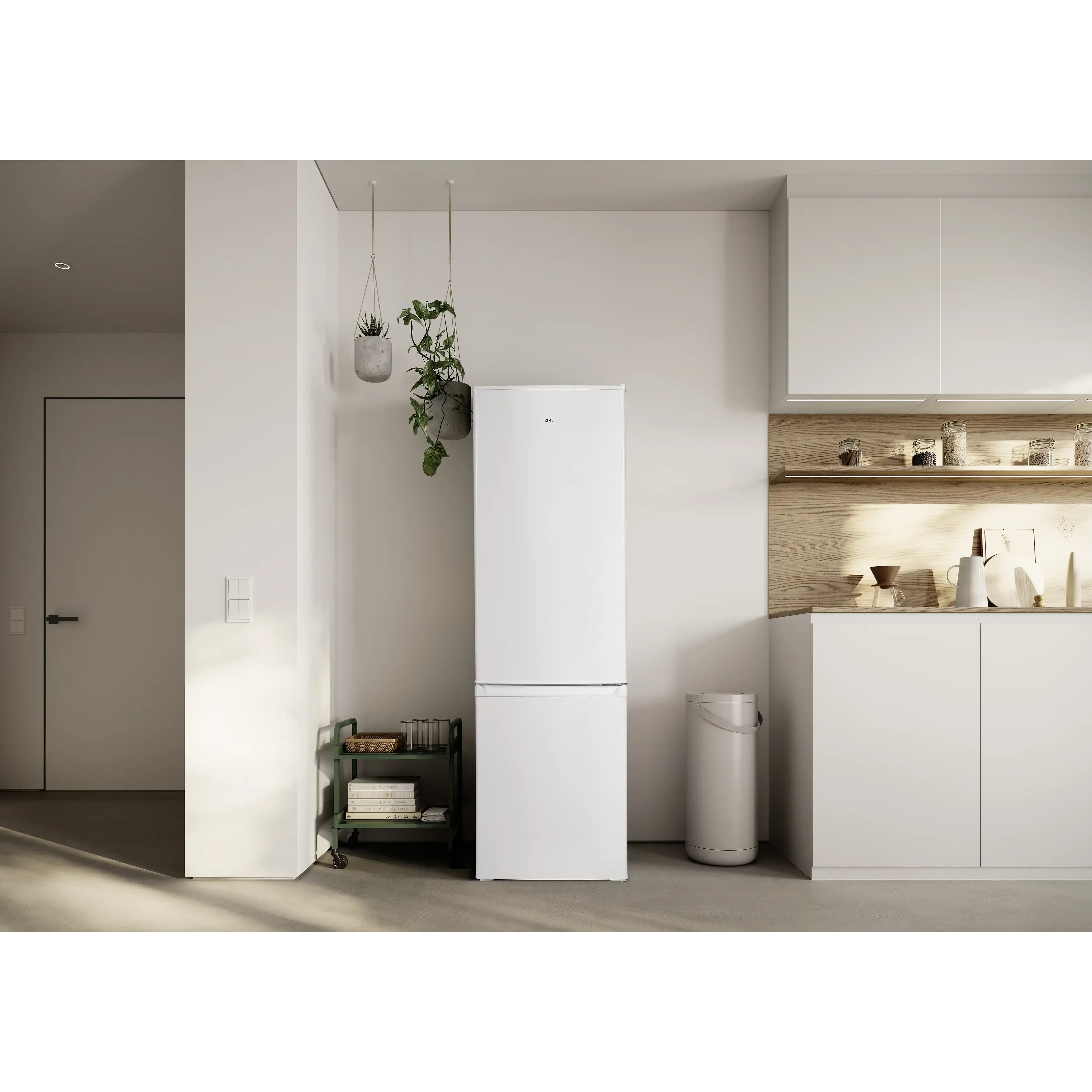 Frigorífico combi ok OFK 651 E W - Imagen 3
