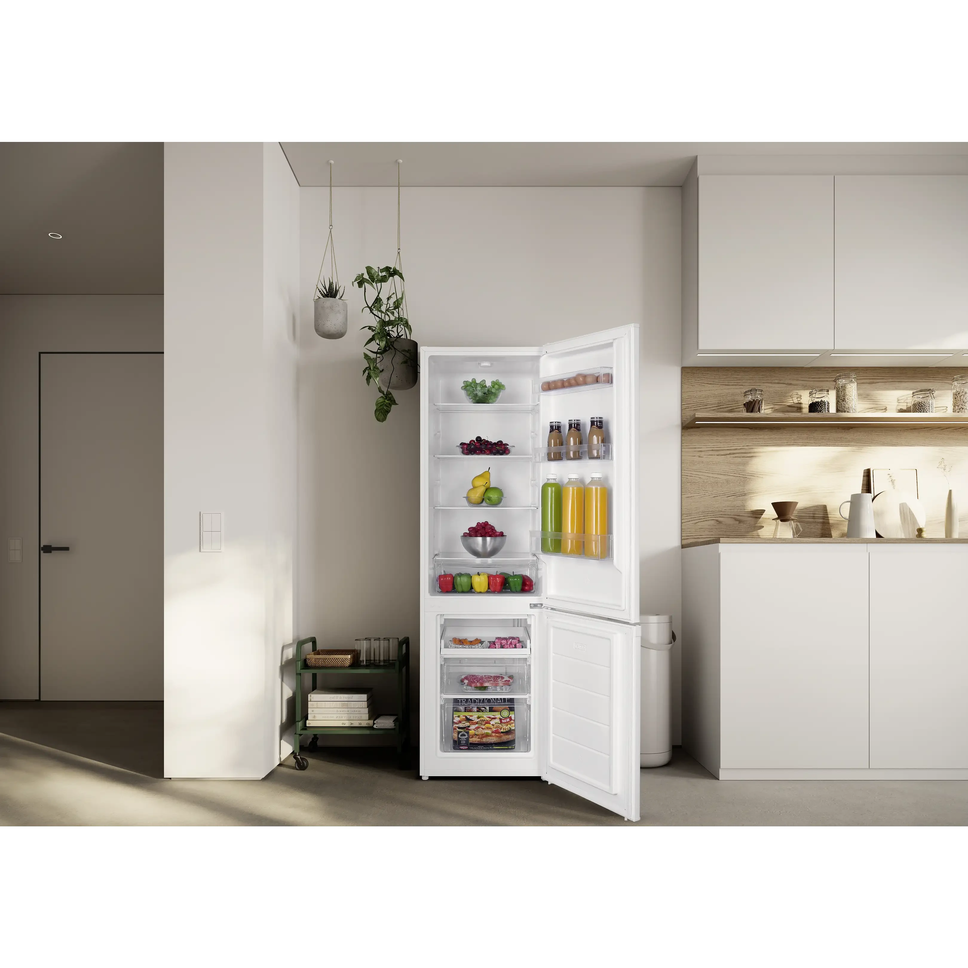 Frigorífico combi ok OFK 651 E W - Imagen 4