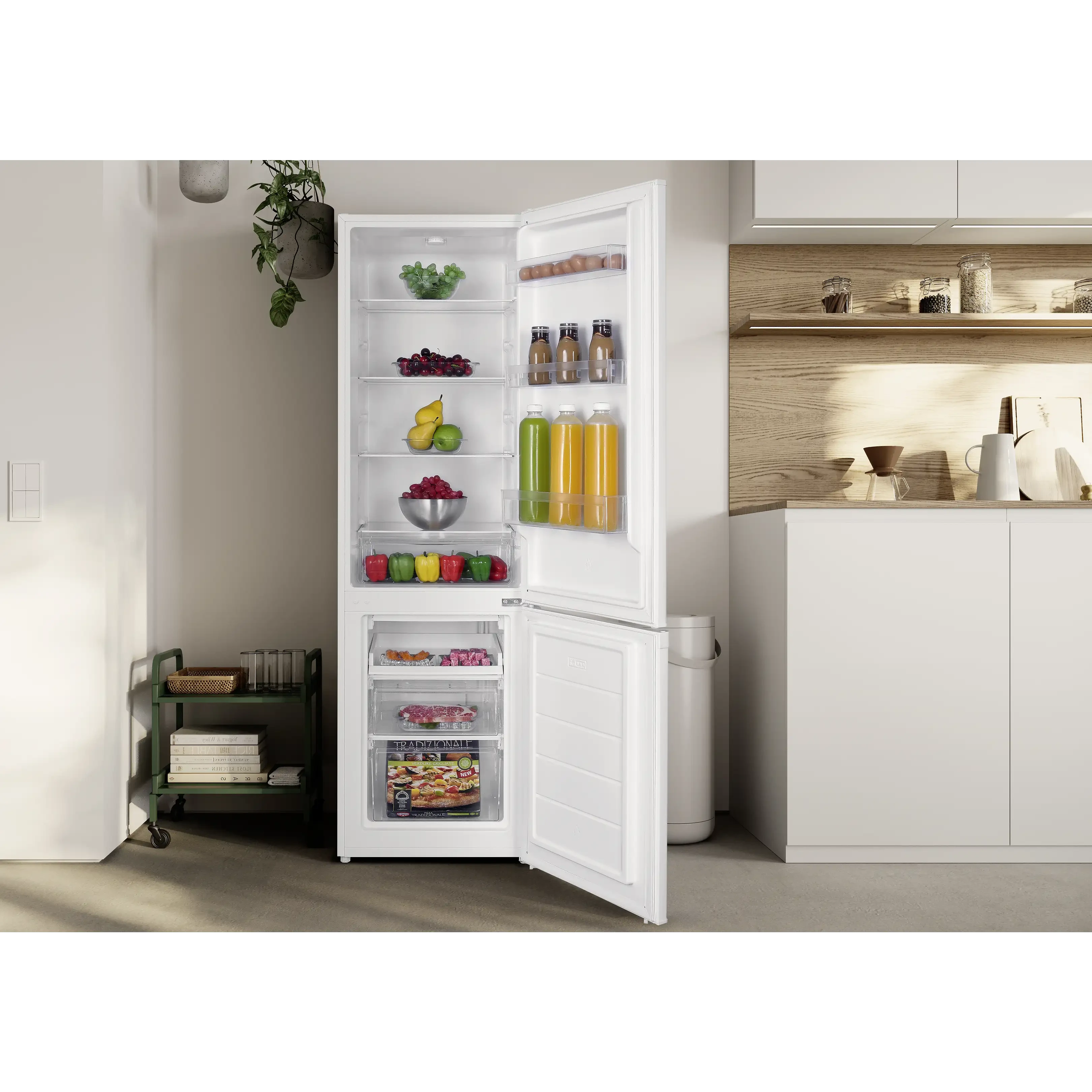 Frigorífico combi ok OFK 651 E W - Imagen 5