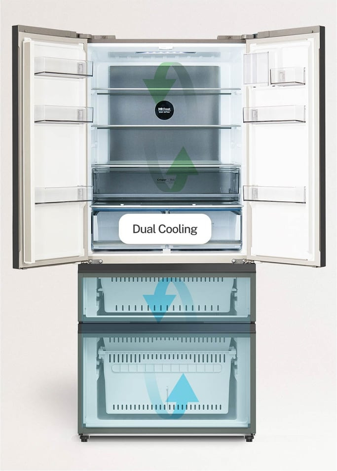 CREATE Fridge Studio French Door Pro 509 verde - Imagen 7